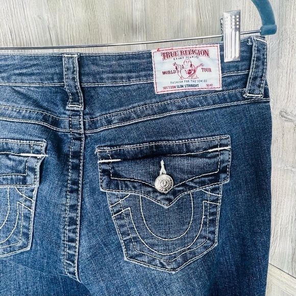 True Religion Echo Slim Straight Jeans - Picture 7 of 9